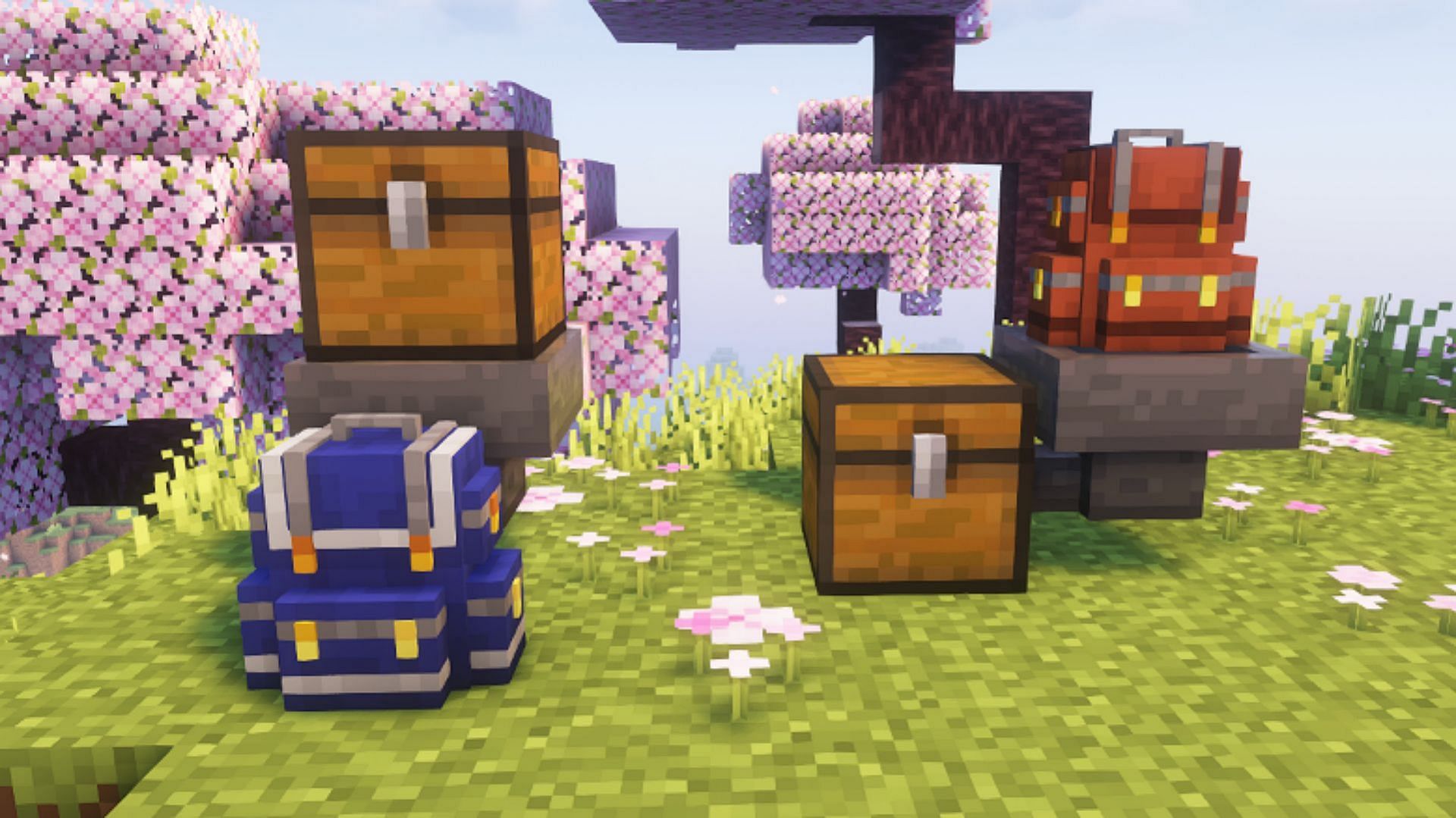 Sophisticated Backpacks is a great mod that adds bags to carry more items (Image via CurseForge/ P3pp3rF1y)